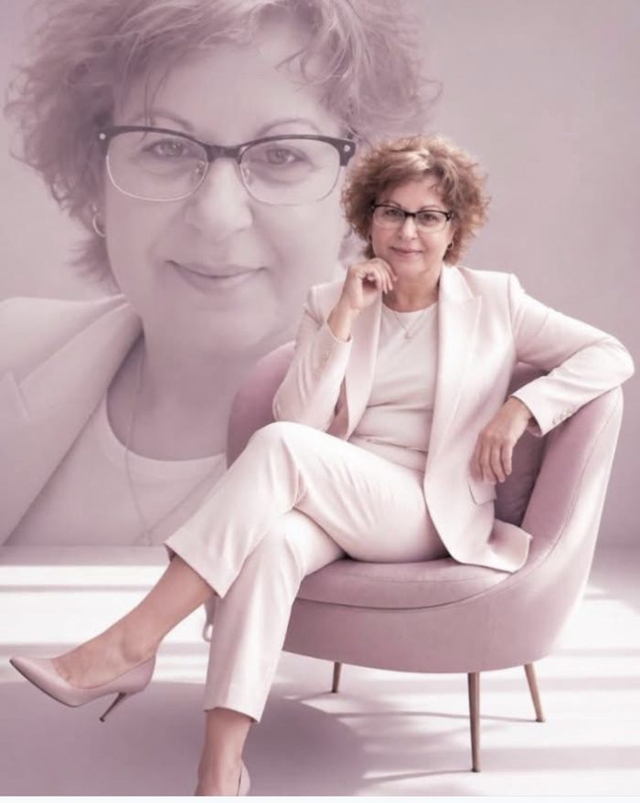 Aimilia Viglas, Founder of GrowthCFO Consulting LLC, in a professional setting